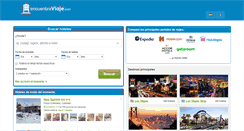 Desktop Screenshot of encuentraviaje.com